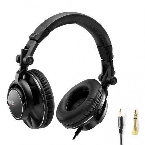 Hercules HDP DJ60 Auriculares Diadema Conector de 3,5 mm Negro_1