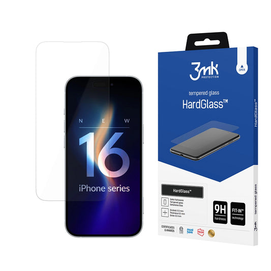 Tempered glass 9H 3mk HardGlass™ for Apple iPhone 16_0