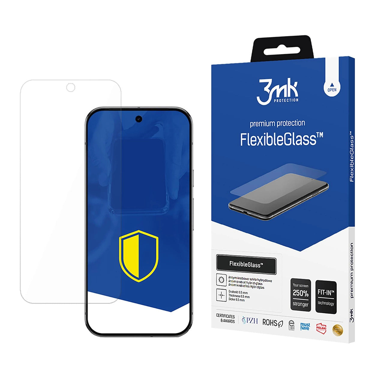 Hybrid Glass 3mk FlexibleGlass for Google Pixel 9 Pro XL_0