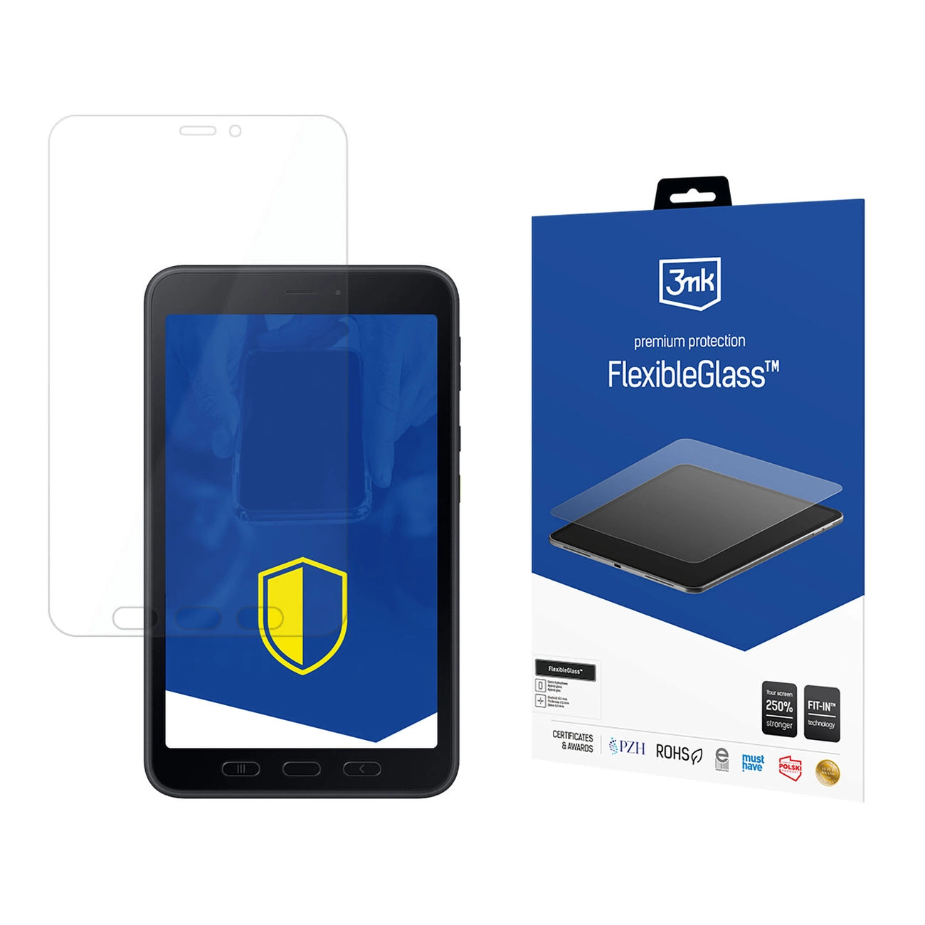 Tempered glass 3mk FlexibleGlass for Samsung Galaxy Tab Active 5_0