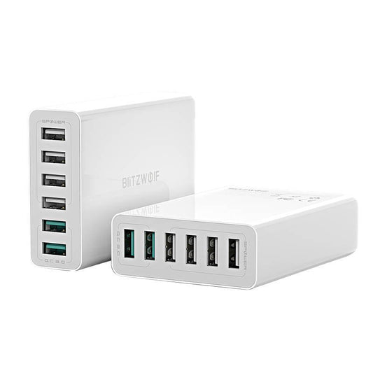 Charger 6x USB  Blitzwolf BW-S15, QC 3.0, 60 W (white)_0