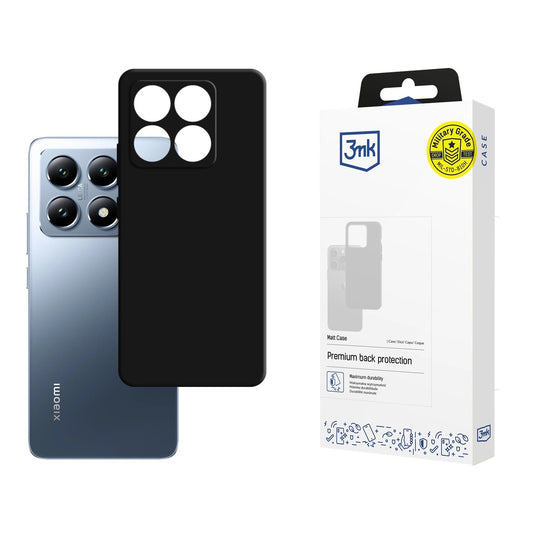 3mk Matt Case for Xiaomi 14T - black_0