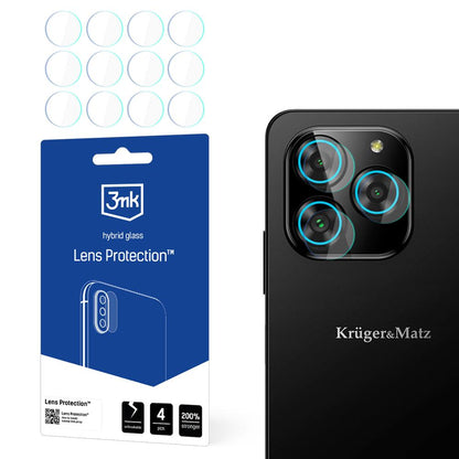 Hybrid glass for 3mk camera lens Lens Protection on Kruger &amp; Matz Live 11_0