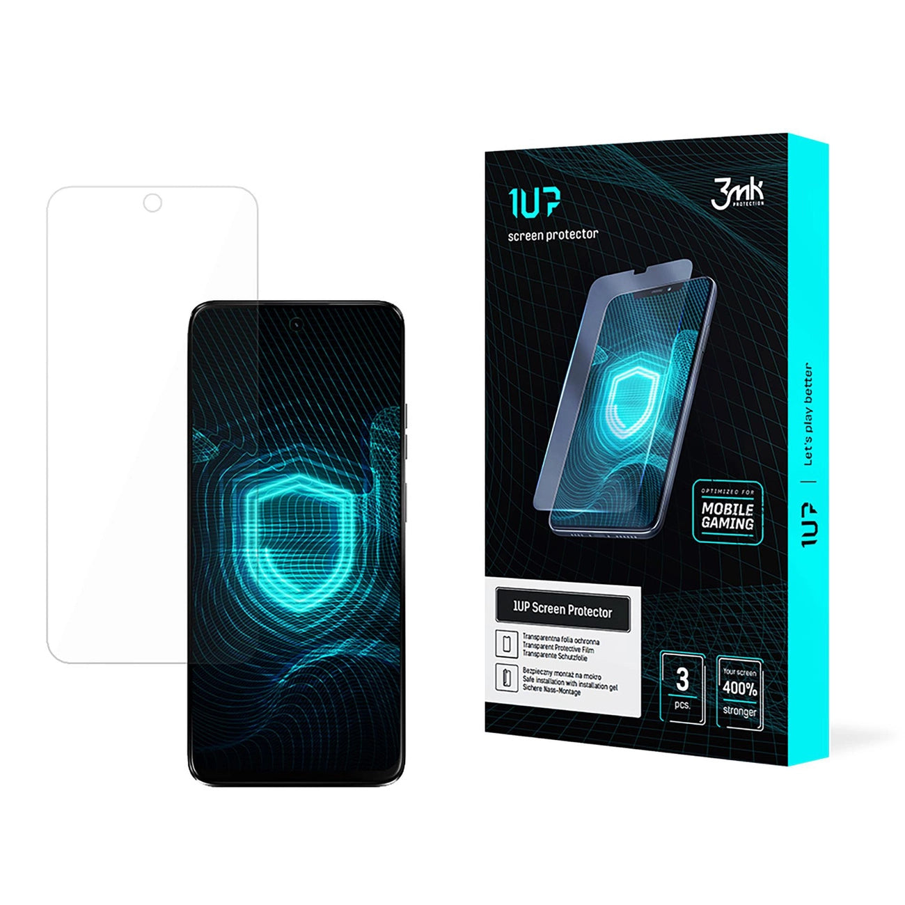 Gaming foil 3mk 1UP for Motorola Moto G45 5G_0