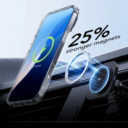 ESR Classic Hybrid Kickstand Halolock MagSafe Case Set with Stand + Tempered Glass for iPhone 16 Pro Max - Clear_3