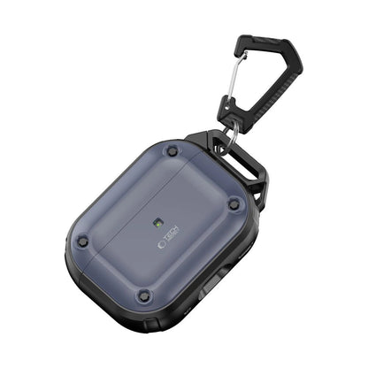 Tech-Protect Rough Hook Case with Carabiner for Apple AirPods Pro 1 / 2 - Blue_4