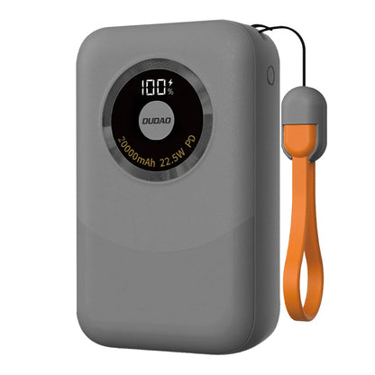 Powerbank Dudao K21 Mini 10000mAh 22.5W USB-A / USB-C - gray_0