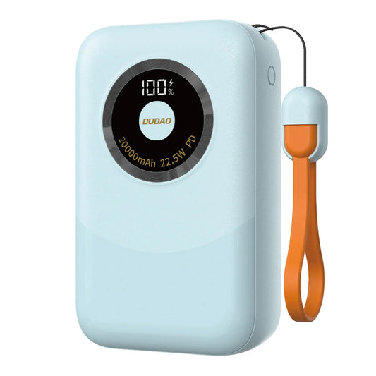 Powerbank Dudao K21 Mini 10000mAh 22.5W USB-A / USB-C - blue_0