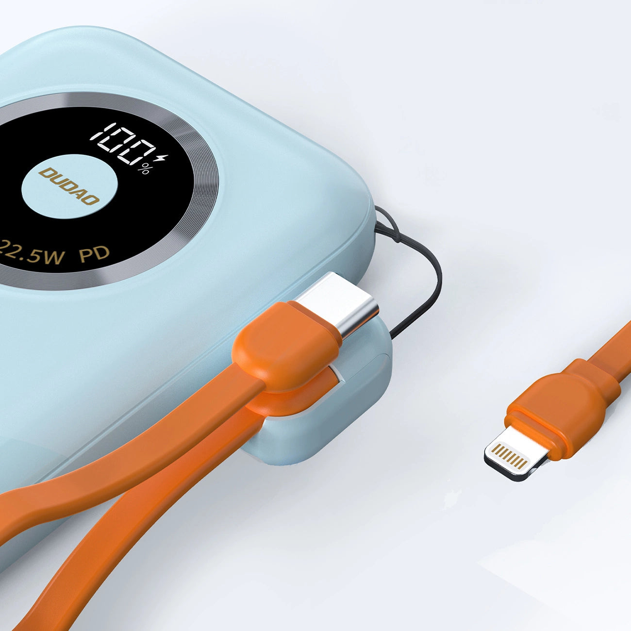 Powerbank Dudao K21 Mini 10000mAh 22.5W USB-A / USB-C - blue_2