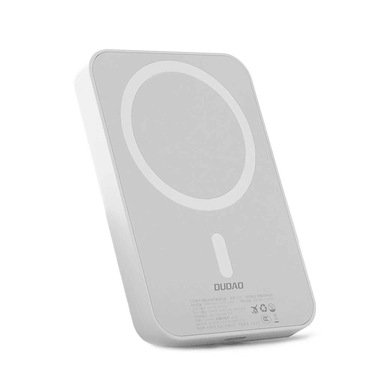 Powerbank Dudao K26S 5000mAh 20W USB-A / USB-C / MagSafe - white_0
