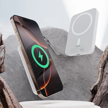 Powerbank Dudao K26S 5000mAh 20W USB-A / USB-C / MagSafe - white_2