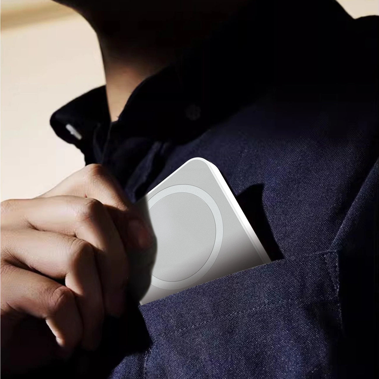 Powerbank Dudao K26S 5000mAh 20W USB-A / USB-C / MagSafe - white_7