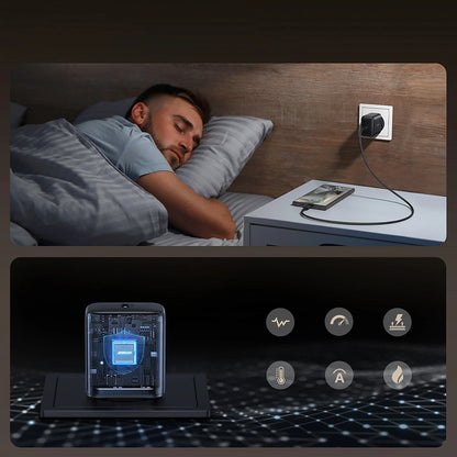 Joyroom JR-TCG13 45W GaN Wall Charger for Samsung Ultra - Black_17