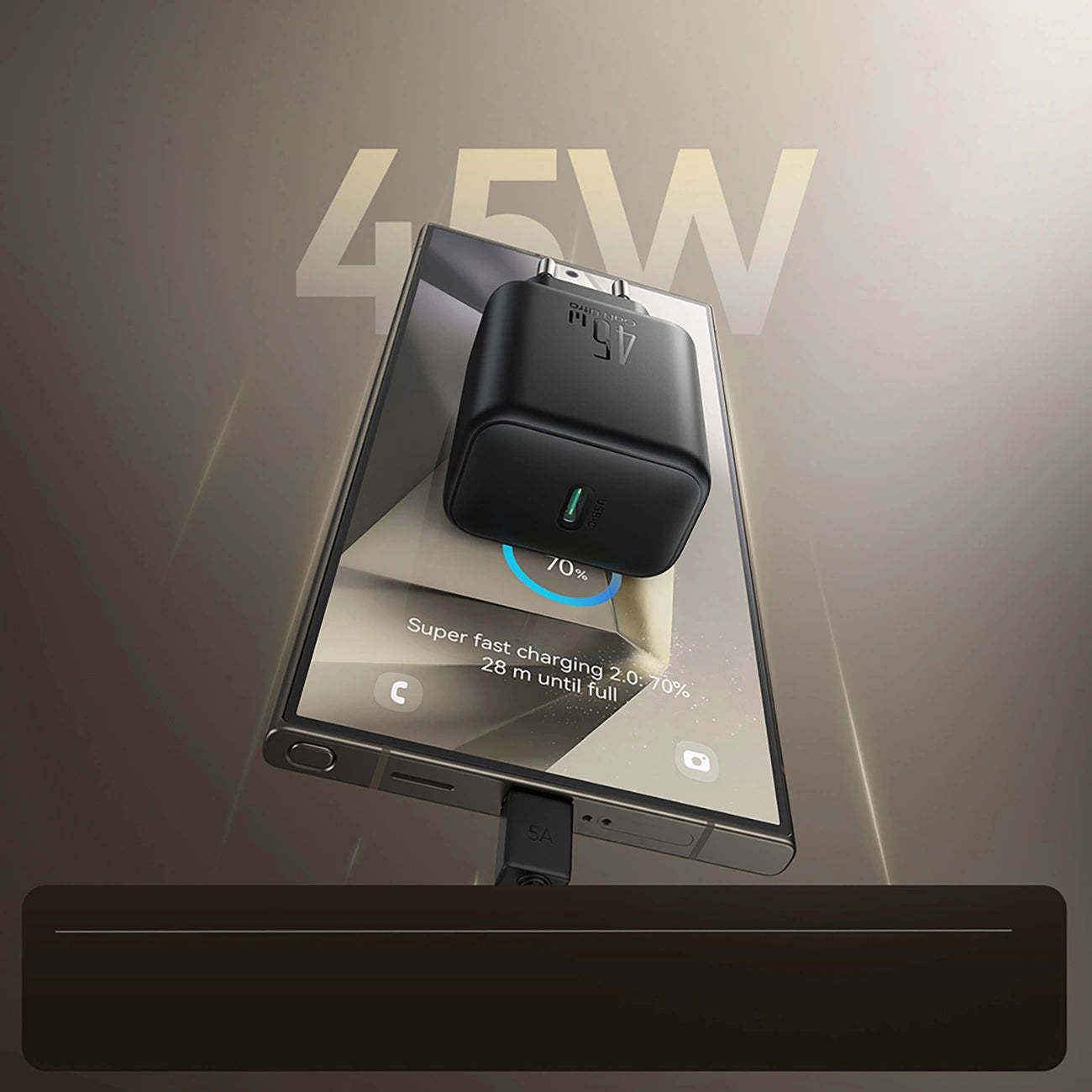 Joyroom JR-TCG13 45W GaN Wall Charger for Samsung Ultra - Black_13