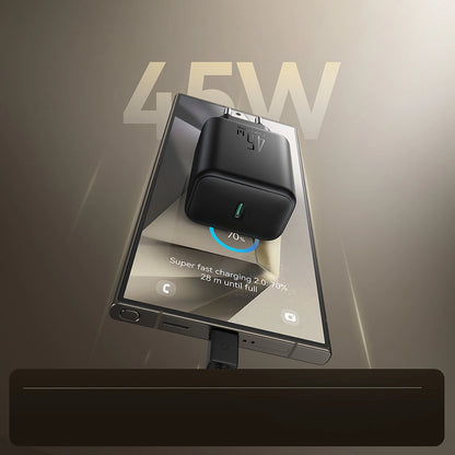 Joyroom JR-TCG13 45W GaN Wall Charger for Samsung Ultra - Black_13