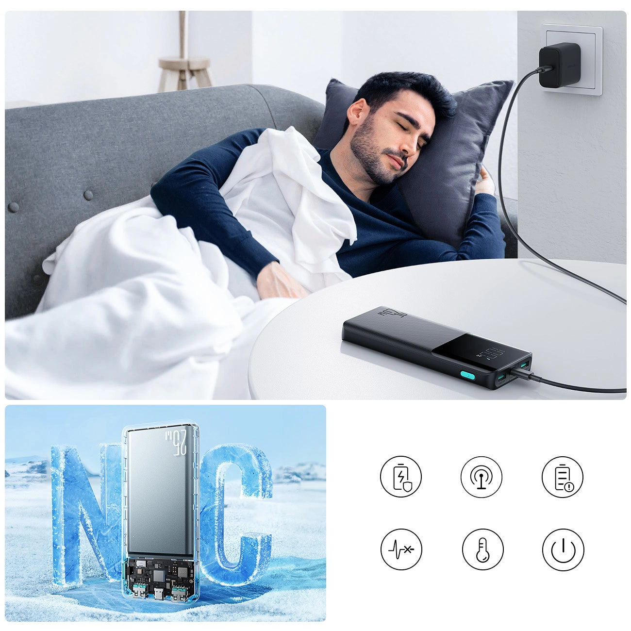 Powerbank Joyroom JR-PBF20 25W 10000mAh - black_12