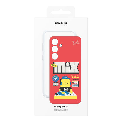 Samsung Flipsuit Case EF-MS721CREGWW for Samsung Galaxy S 24 FE - Red_5