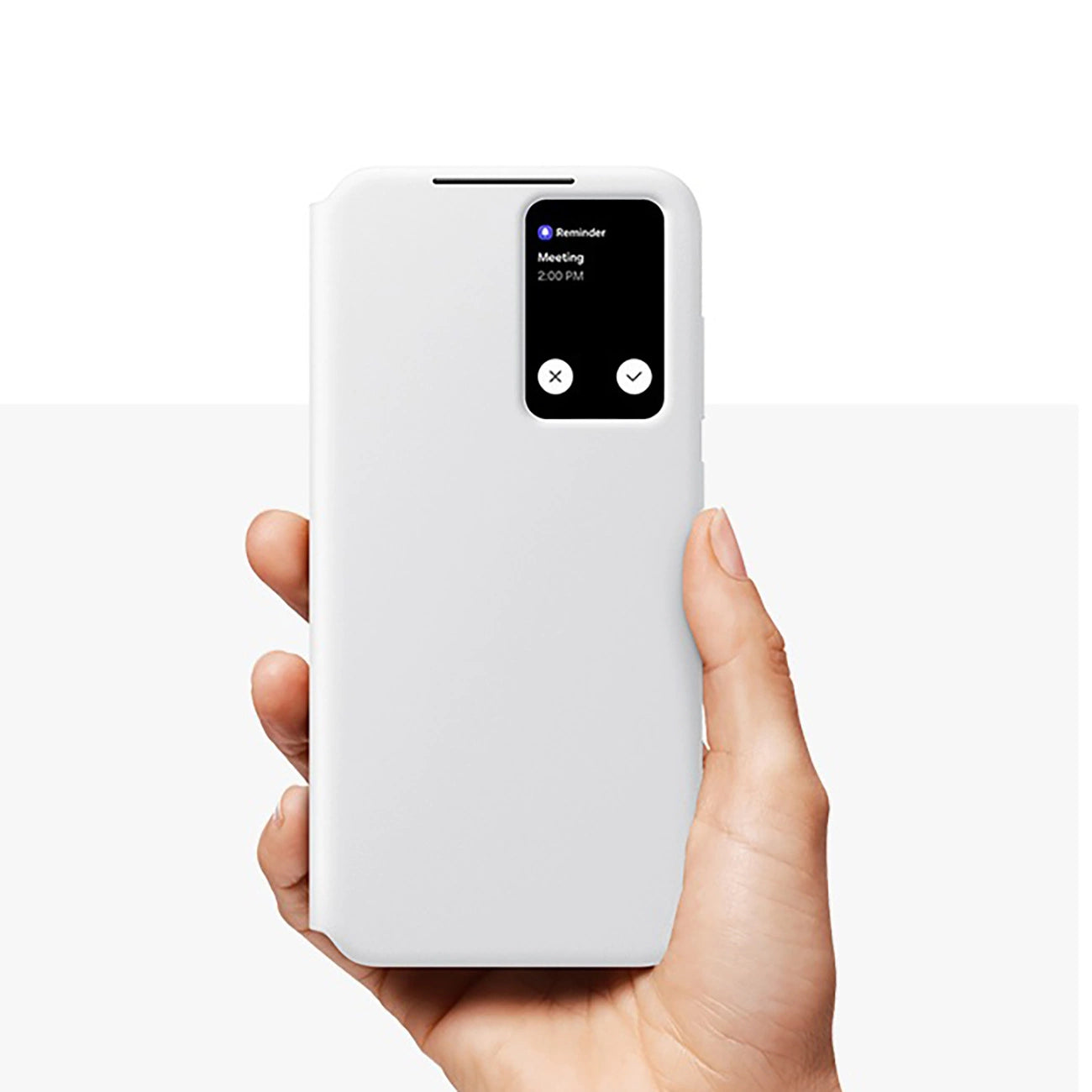 Samsung Smart View Wallet Case fÃ¼r Galaxy S24 FE White_4