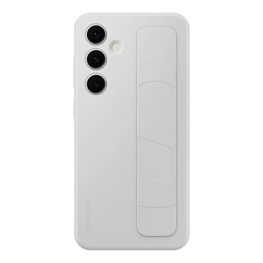 Samsung Standing Grip Case EF-GS921CLEGWW with holder / stand for Samsung Galaxy S24 FE - gray_0