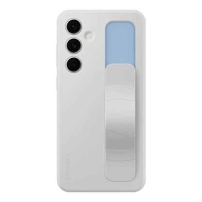 Samsung Standing Grip Case EF-GS921CLEGWW with holder / stand for Samsung Galaxy S24 FE - gray_2