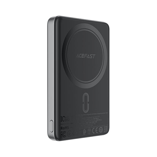 Powerbank Acefast M12-10000 PD20W ultra-slim, MagSafe compatible - black_0