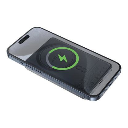 Powerbank Acefast M12-10000 PD20W ultra-slim, MagSafe compatible - black_1