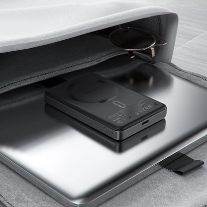 Powerbank Acefast M12-10000 PD20W ultra-slim, MagSafe compatible - black_5