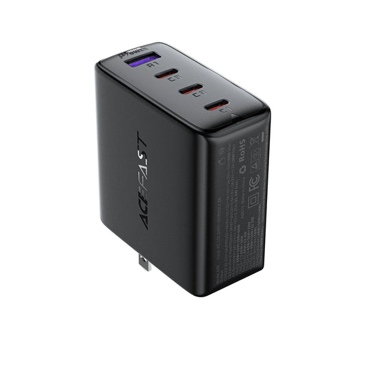 Acefast A96 PD100W GaN Charger (3 x USB-C + 1x USB-A) with US Plug - Black_0