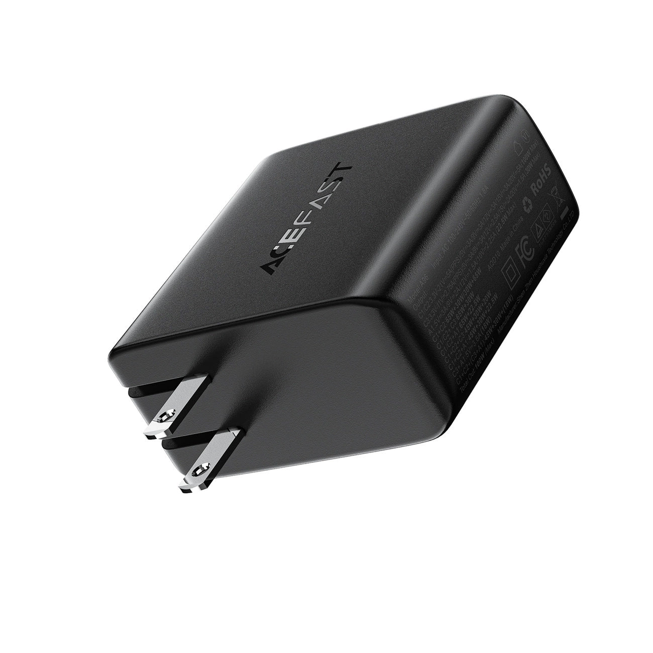Acefast A96 PD100W GaN Charger (3 x USB-C + 1x USB-A) with US Plug - Black_3