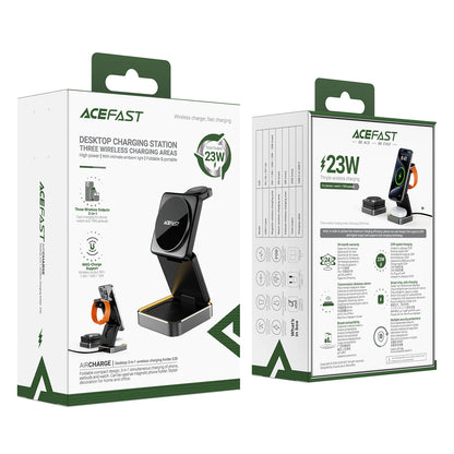 Acefast E20 3 in 1 Inductive Charger - Black_5