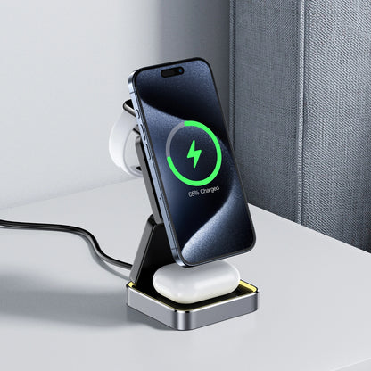 Acefast E20 3 in 1 Inductive Charger - Black_6