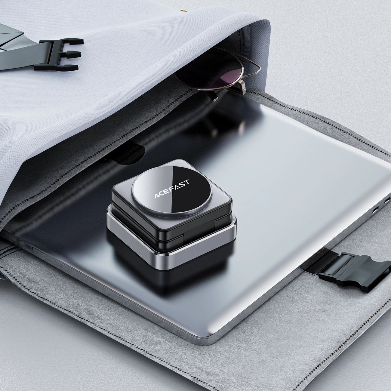 Acefast E20 3 in 1 Inductive Charger - Black_7