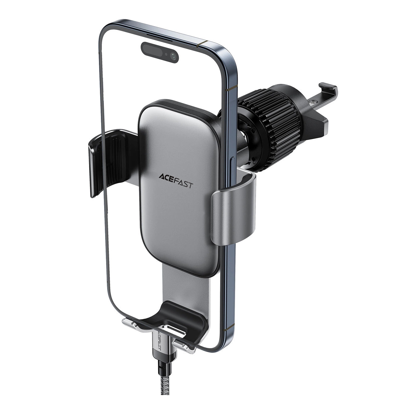 Acefast D38 gravity car air vent mount - black_3