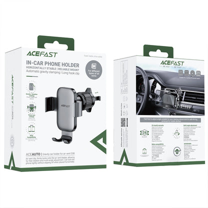 Acefast D38 gravity car air vent mount - black_5
