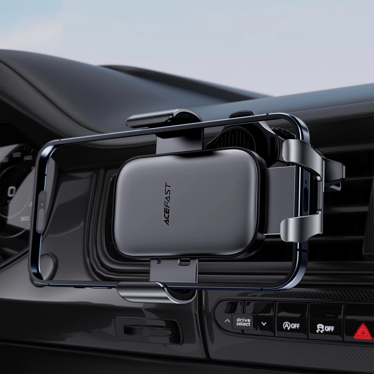Acefast D38 gravity car air vent mount - black_7