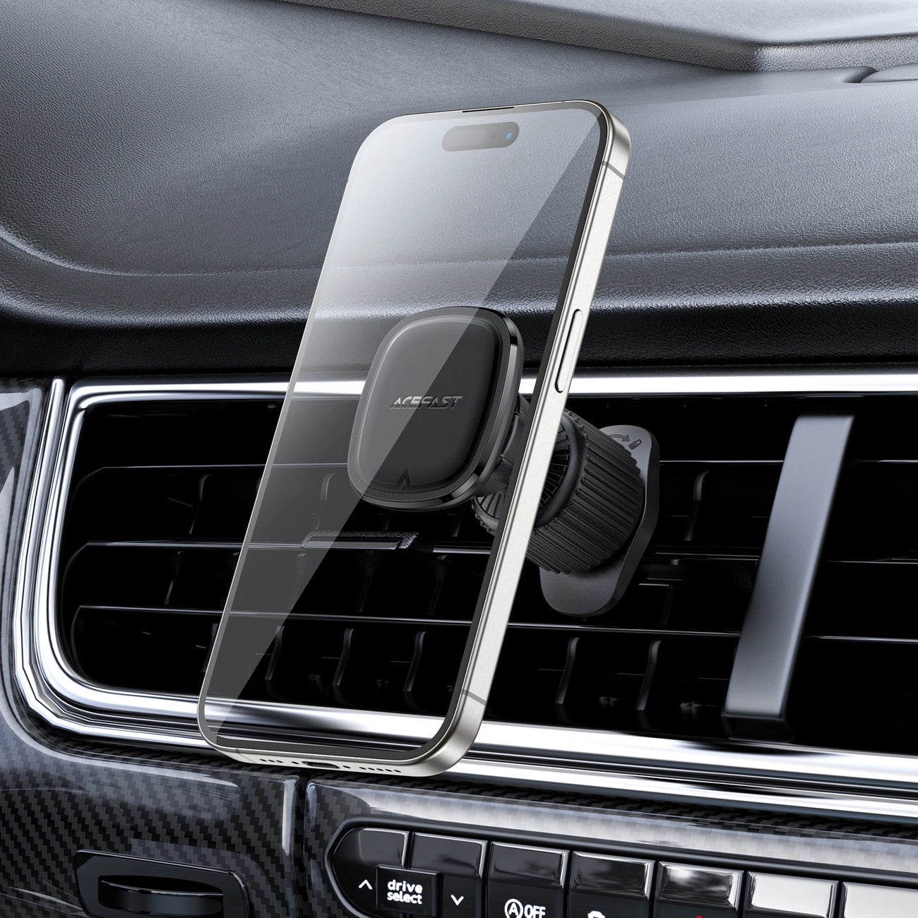 Acefast D34 Magnetic Air Vent Holder - Black_6