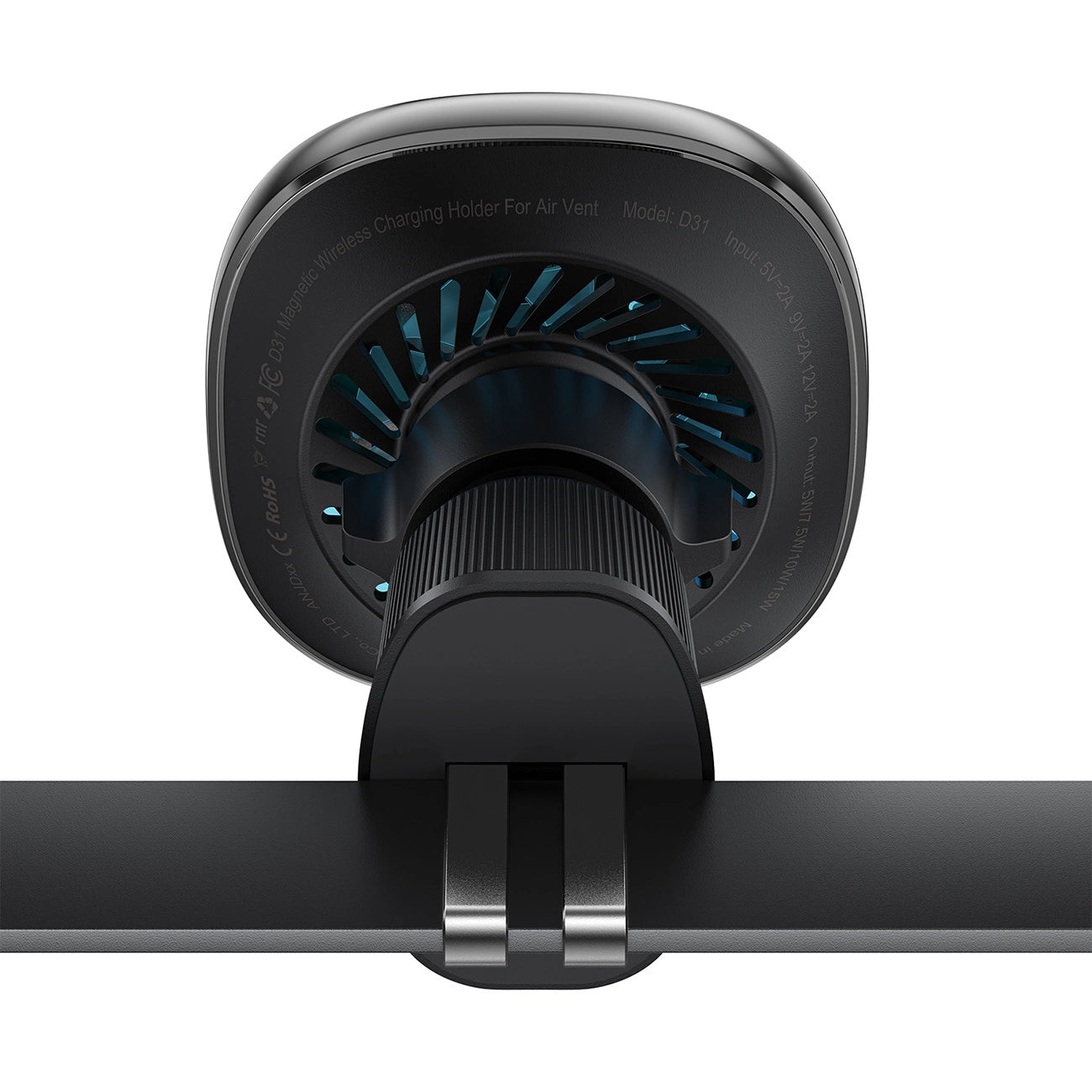 Acefast D31 Wireless Charger Holder for Air Vent - Black_3