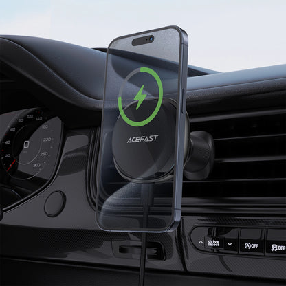 Acefast D31 Wireless Charger Holder for Air Vent - Black_6
