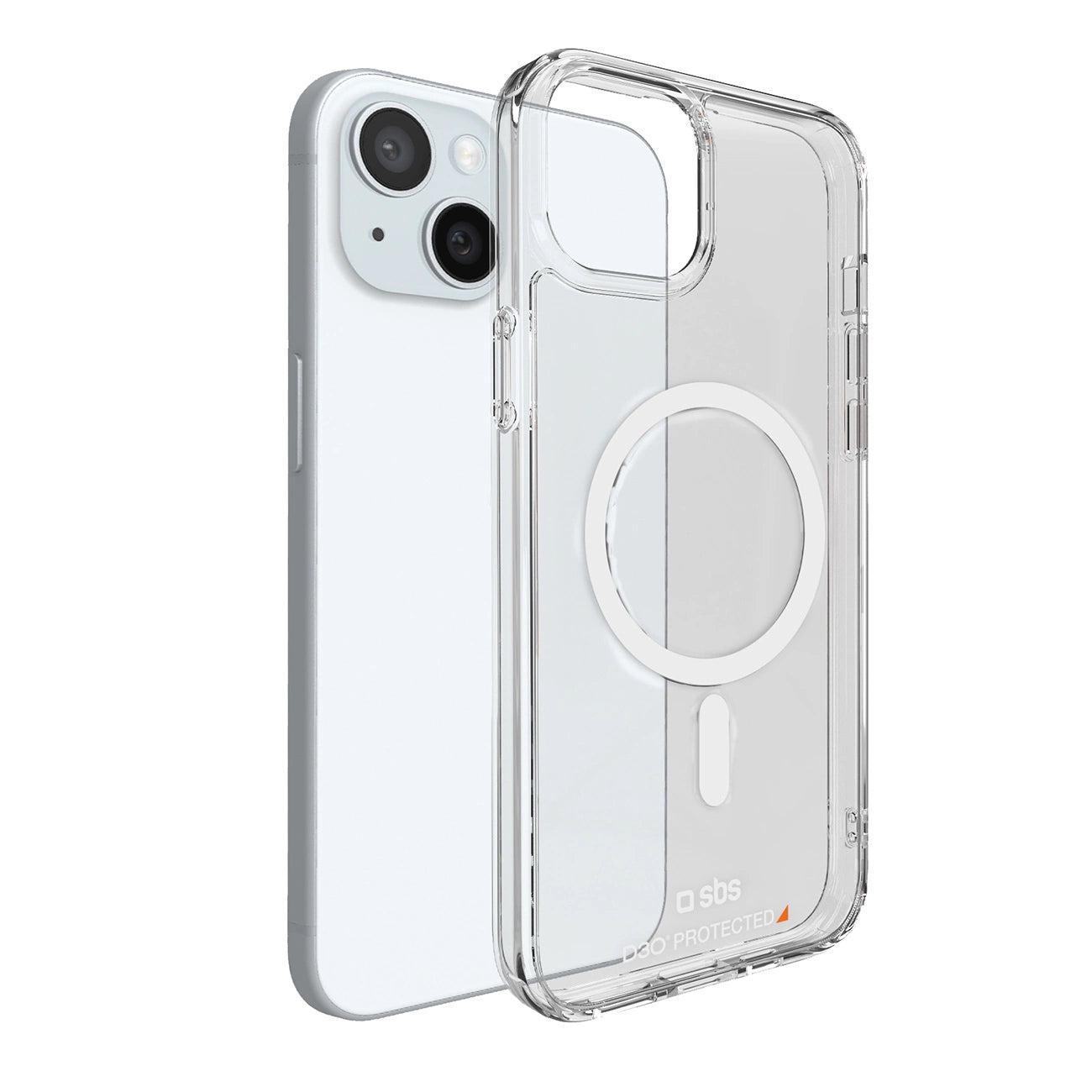 SBS D3O MagSafe iPhone 15 Case - Clear_1
