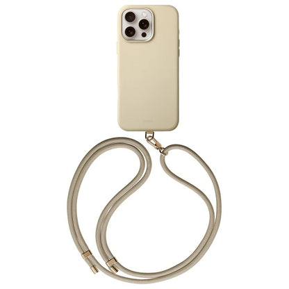 Uniq Coehl Muse Magnetic Charging Case for iPhone 16 Pro - Beige_1
