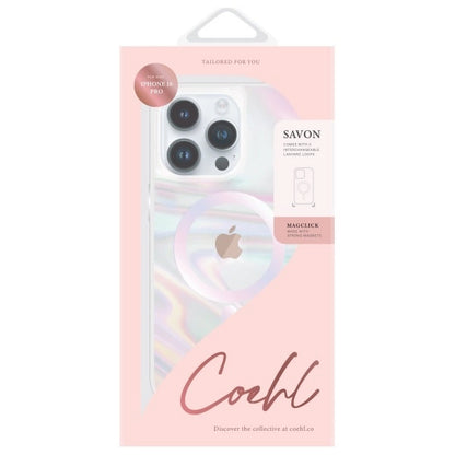 Uniq Coehl Savon Magnetic Charging Case for iPhone 16 Pro - Transparent_5