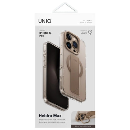 Uniq Heldro Max Magclick Charging iPhone 16 Pro Case - Gold_3