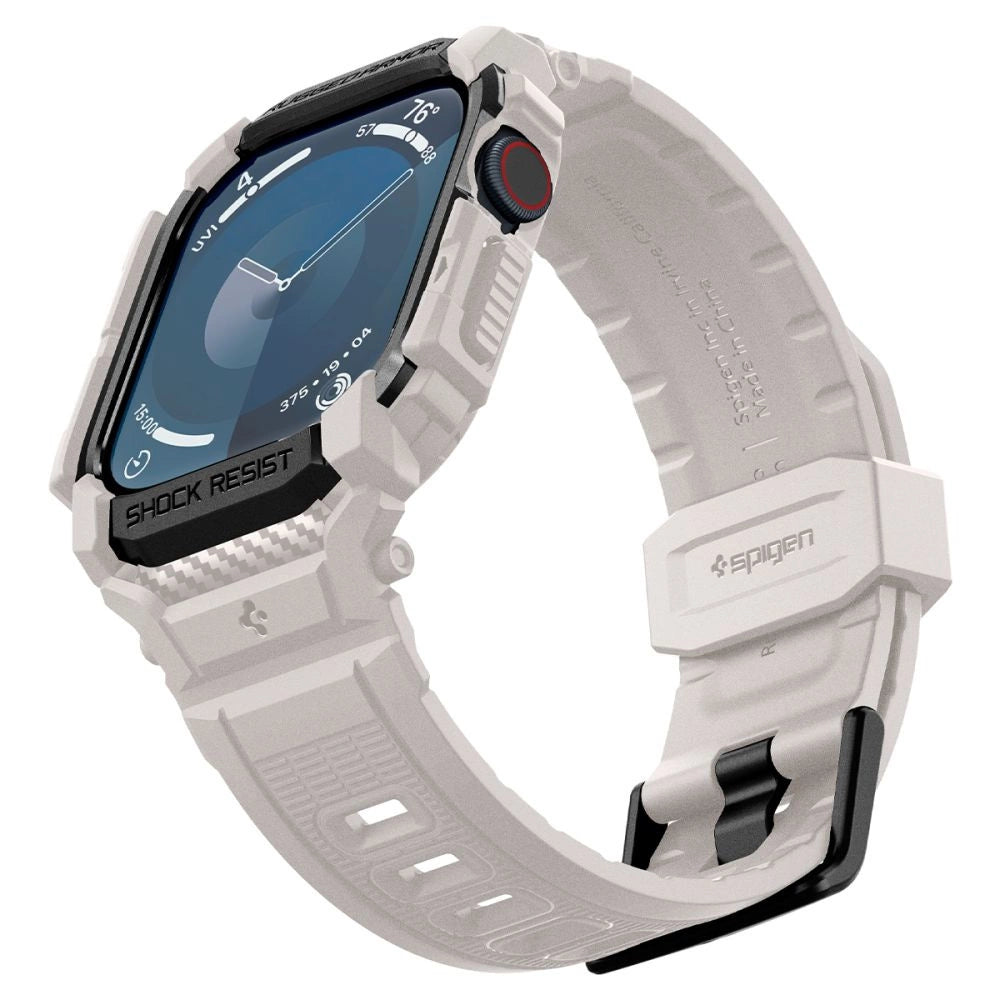 Spigen Rugged Armor ”Pro” Strap for Apple Watch 10 (46MM) - Beige_5