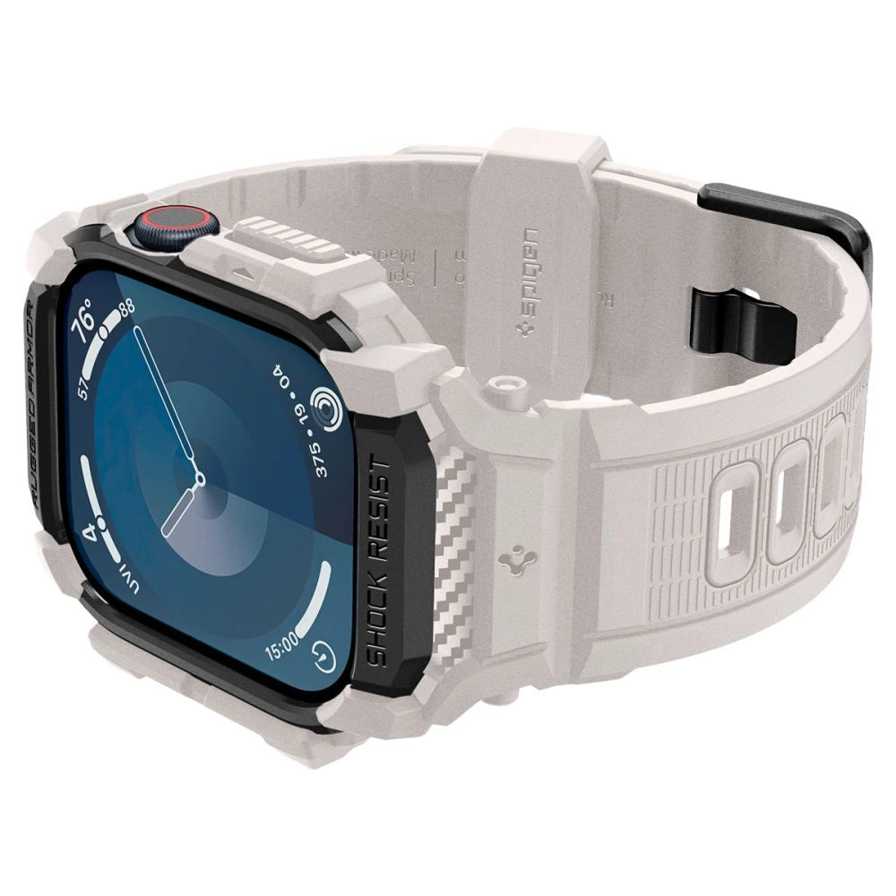 Spigen Rugged Armor ”Pro” Strap for Apple Watch 10 (46MM) - Beige_6