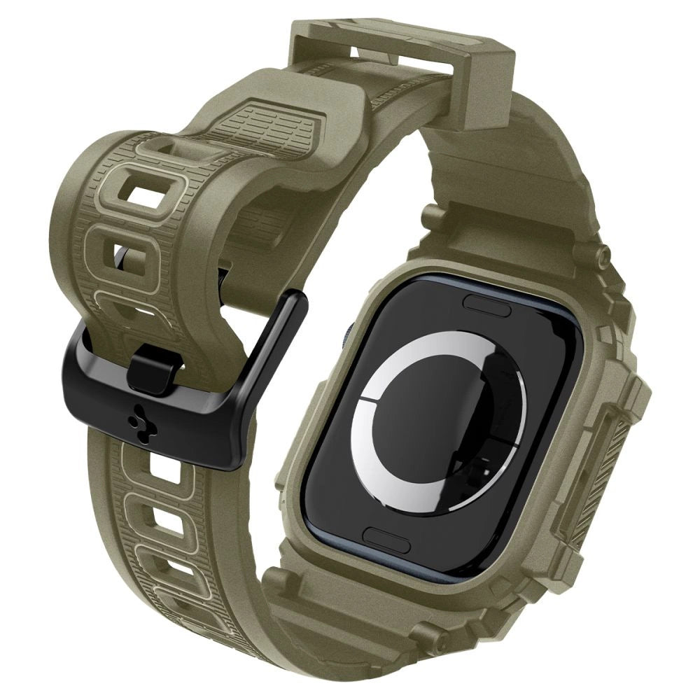 Spigen Rugged Armor ”Pro” Strap for Apple Watch 10 (46MM) - Green_9