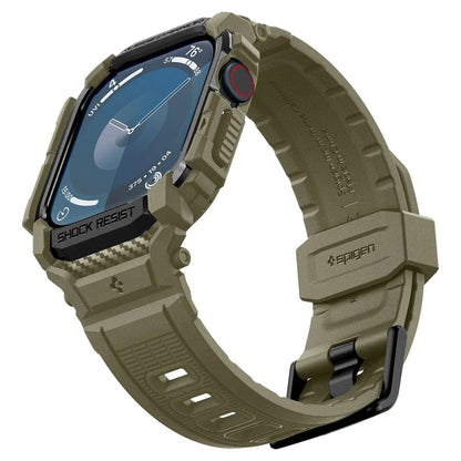 Spigen Rugged Armor ”Pro” Strap for Apple Watch 10 (46MM) - Green_5
