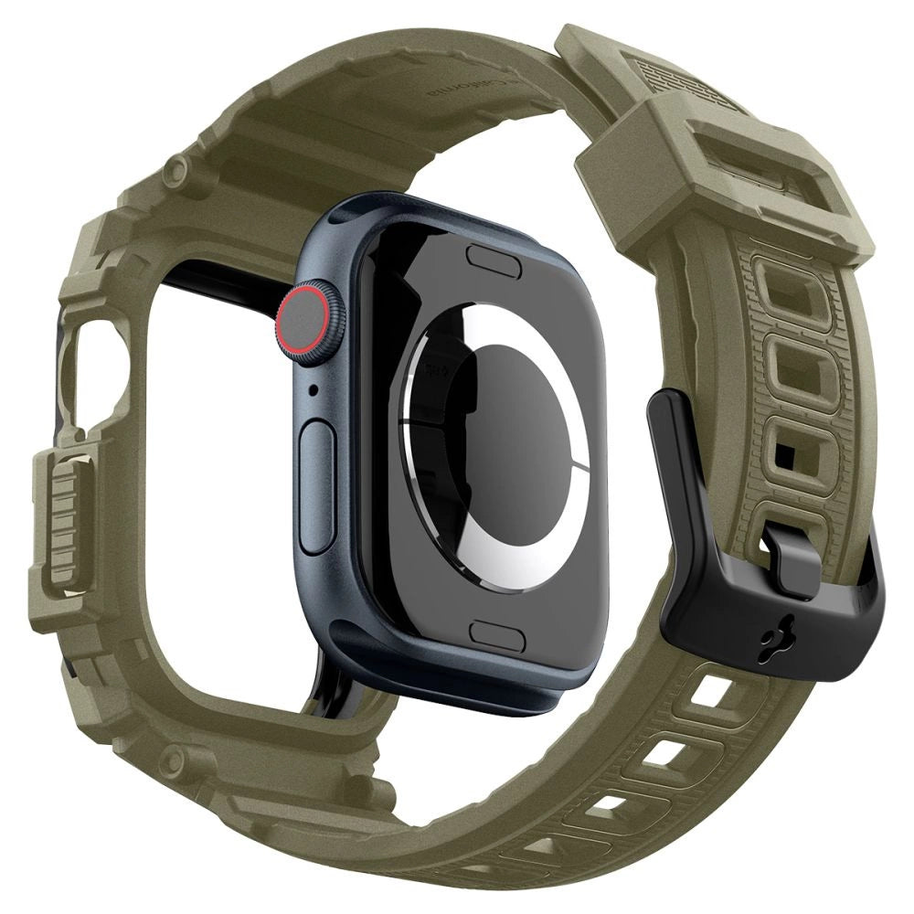 Spigen Rugged Armor ”Pro” Strap for Apple Watch 10 (46MM) - Green_7