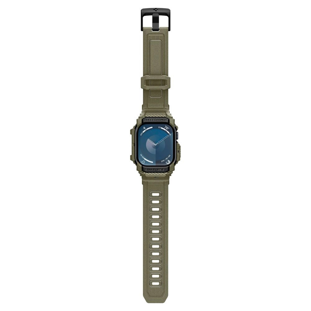 Spigen Rugged Armor ”Pro” Strap for Apple Watch 10 (46MM) - Green_8
