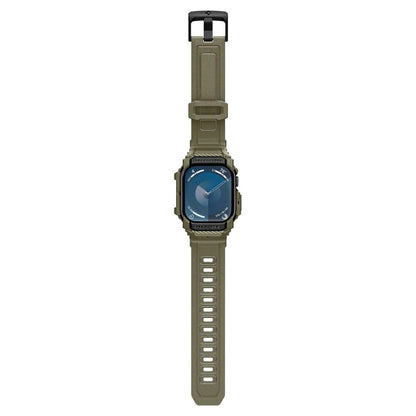 Spigen Rugged Armor ”Pro” Strap for Apple Watch 10 (46MM) - Green_8