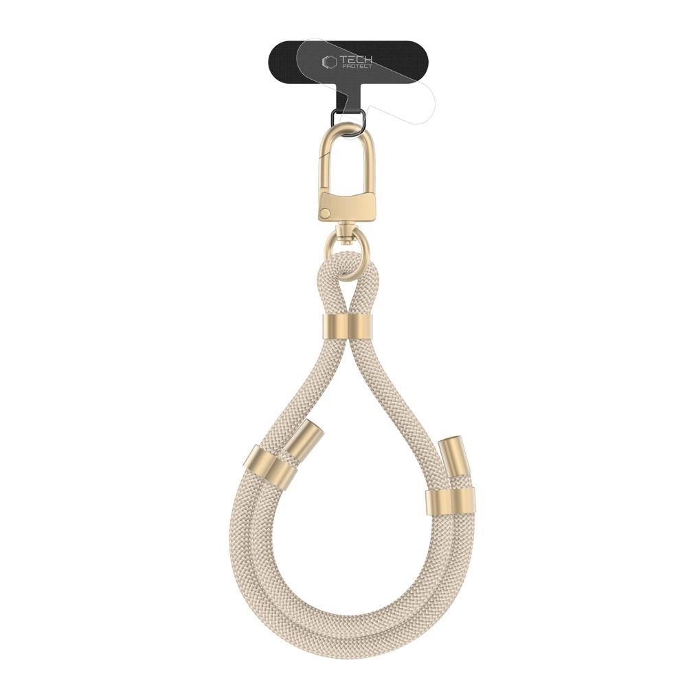 Tech-Protect C4S Rope Wrist Strap - Beige_0